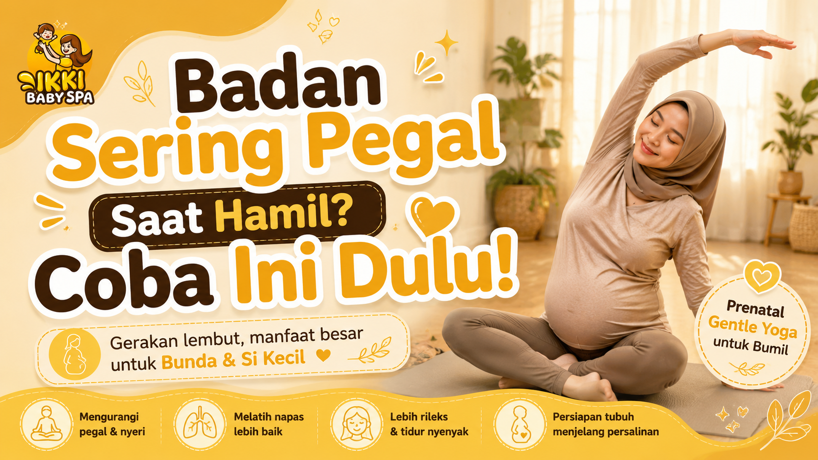 👉 Badan Sering Pegal Saat Hamil? Coba Ini Dulu! 💛